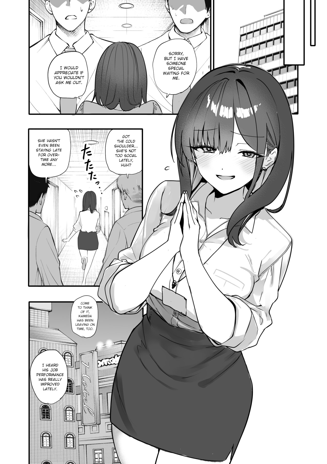 Hentai Manga Comic-The Story of How I Made my Flirty Coworker my Woman-Read-55